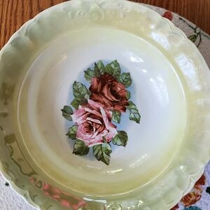 Floral Ceramic Dinner Plate
